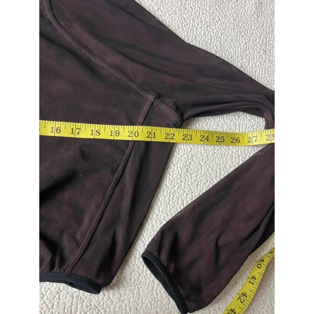 Lululemon Reversible Mesh 1/2 Zip Crop Jacket Womens M / L - Picture 6 of 6